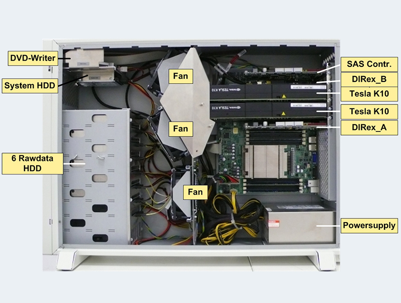 Medical imaging spare part rack